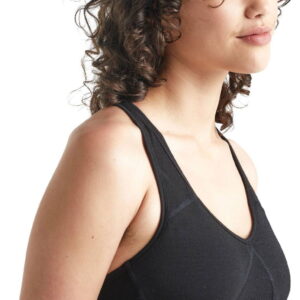 Icebreaker Sprite Racerback Bra W's Black M